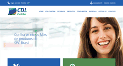 Desktop Screenshot of cdlcuritiba.org.br